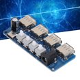 thumbnail image 3 of USB Power Splitter Board, Power Expansion Module Lightweight Power Indicator 4 Channel  for Home, 3 of 8