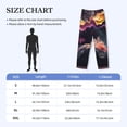 thumbnail image 4 of Picia Explosive Fluid Splash Art Mens Soft Woven Cotton Elastic Waistband Sleep Pajama Pant Lounge Sleep Pant With Pockets And Drawstring-Small, 4 of 9