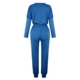 thumbnail image 4 of ITFABS Ensemble de Vêtements de Sport Décontractés pour Femmes Automne Manches Longues Chandail + Pantalon à Cordon, 4 of 8