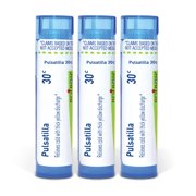 Boiron Pulsatilla 30C, Homeopathic Medicine for Cold With Thick Yellow Discharge, 3 Count (3 x 80 Pellets)