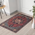 thumbnail image 3 of Alfombra Keen Home Design vintage marroquí de 60 x 90 cm, lavable, 3 of 8