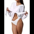 thumbnail image 1 of Cárdigan de Color Liso para Mujer, para Playa, Vacaciones, Informal, para Bikini, Traje de Baño, Protección Solar un Tamaño, 1 of 9
