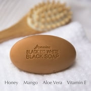 Genuine Black & White Cocoa and Shea Butter Soap, 6 oz., for Dry and Sensitive Skin