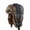Charcoal, variant on Reflective Trapper Hat with Faux Fur Lining, Winter Ear Flap Hat(L/XL, Olive)