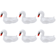 thumbnail image 4 of Soporte de vaso para bebidas de cisne, decoración portátil de PVC para fiesta en la piscina (cisne blanco), 4 of 4