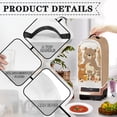thumbnail image 4 of HELLHERO Bear Pattern Design Kitchen Accessories for Kitchen Use Machine Washable Easy to Install, 4 of 6