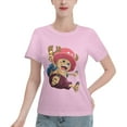 thumbnail image 1 of T-Shirt Basique à Manches Courtes pour Femmes une Pièce Chopper, 1 of 6