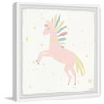 thumbnail image 3 of Marmont Hill Prancing Unicorn Framed Wall Art, 24" x 24", 3 of 5