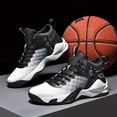 thumbnail image 5 of Men's Basketball Shoes, Summer Shock-Absorbing and Rebound Sneakers, Anti-Slip and Wear-Resistant Sneakers, 5 of 9