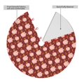 thumbnail image 2 of Yiaed Cute Pig with Coins Print Christmas Tree Skirt , Tree SkirtsTree Mat for Christmas Winter Holiday Indoor Decorations-30", 2 of 7
