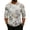 Khaki005, variant on Mens 3/4 Sleeve Shirt 2026 Relaxed Fit Raglan Henley Shirt Floral Print Street Shirt Autumn Breathable Top Gray 2XL