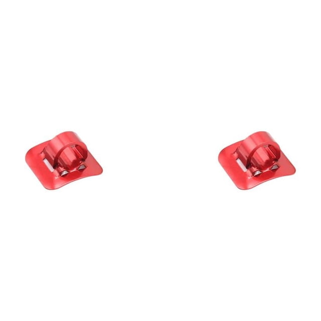 ZheElen Bicycles Cable Housing Guide Clips Bikes Oil Tube Tubing Part C-shaped Clamp Buckle Cycling Repairing Maintenance Aluminum Alloy 2Set