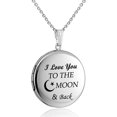 thumbnail image 1 of YOUFENG Floating Living Memory Locket Pendant Necklace Family Tree of Life Birthstone Necklaces, 1 of 7
