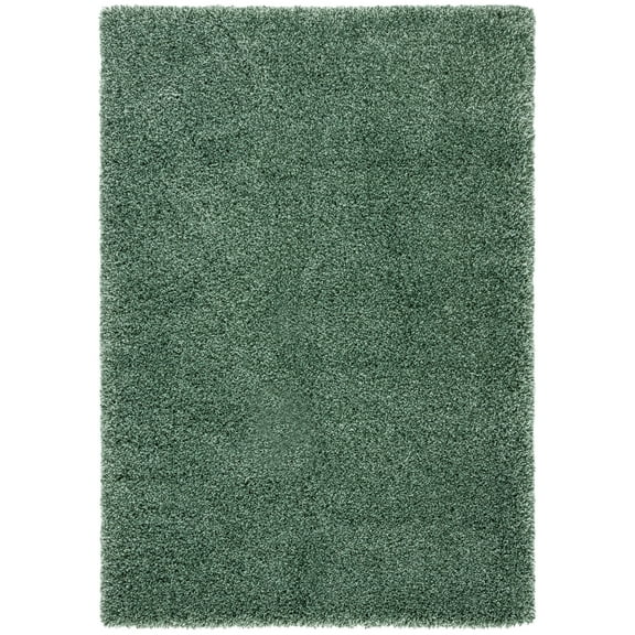 SAFAVIEH Hudson Shag Jackie Solid Area Rug, Green, 9' x 12'