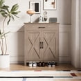 thumbnail image 3 of Kitchen Pantry Cabinet Pantry Storage Cabinet with Adjustable Shelves Sideboard Buffet Cupboards Storage Shelf for Home Living Room Bedroom Entryway Hallway Office, 3 of 11