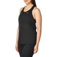 thumbnail image 2 of Nike Womens Elastika T-Back Athletic Tank Top Black L, 2 of 4