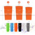 thumbnail image 5 of Un juego de espinilleras de fútbol con mangas para niños y hombres, protección de entrenamiento unisex, accesorios de fútbol, 5 of 5