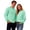 Green, variant on QSAWXQZ Men's Striped Shirt Long Sleeve Crew Neck Ribbed Elastic Cuffs Casual Pullover Top for Spring Autumn Yellow 4XL