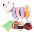 thumbnail image 2 of Soft, Vibrant Baby Spiral Plush Toy, Engaging Crib Toy for Newborn with Rattles, Teether, and Textures, Versatile for On The Go and Machine Washing, 2 of 7