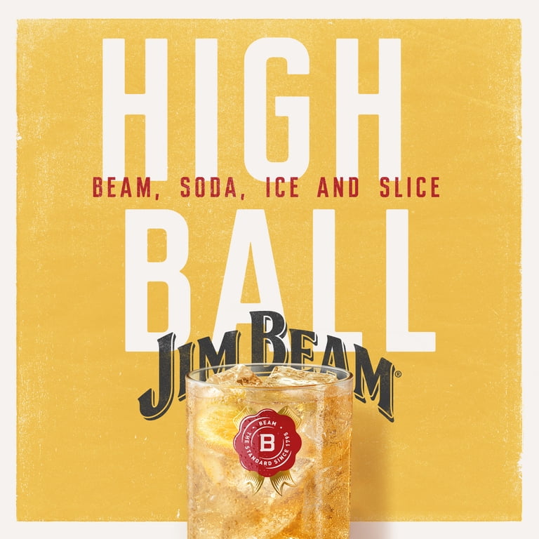 Jim Beam White 1.75L PET Carmel Vanilla Oak - Walmart.com
