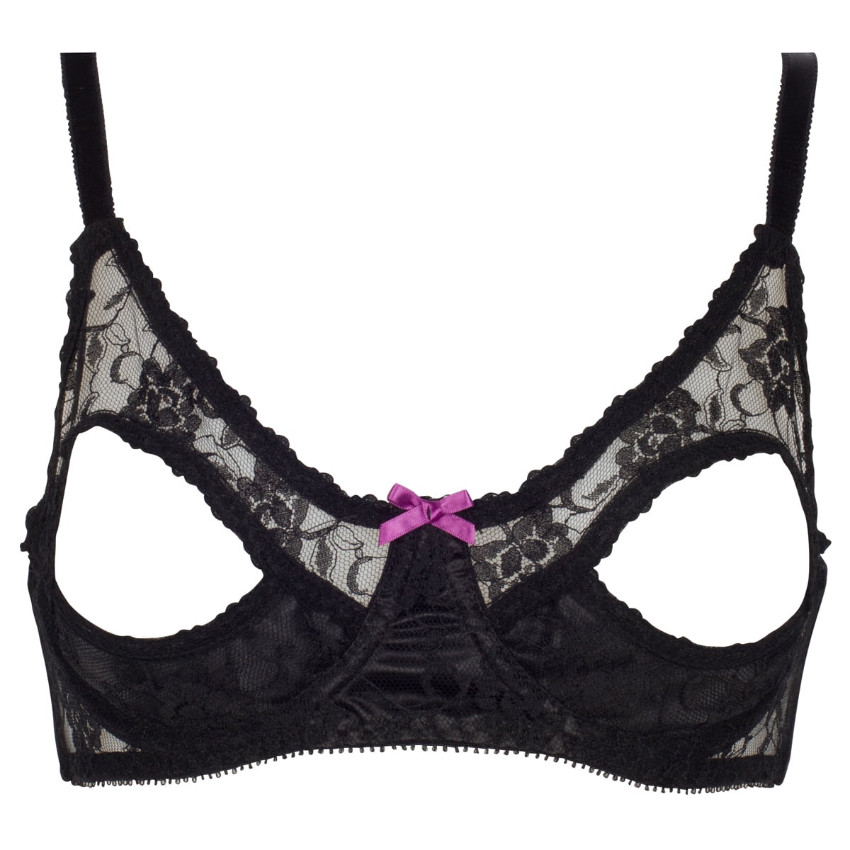 SoSexyLingerie SO SEXY LINGERIE (TM) Open Cup Peek A Boo Front
