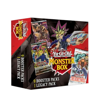 Yugioh TCG: Spring Monster Mystery Box- 9 Booster Packs + 1 Legacy Pack | Find a Legend of Blue Eyes White Dragon