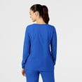 thumbnail image 2 of Wink W123 Women's Crew Neck Warm Up Jacket, Royal, XS Womens, 2 of 5