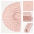 thumbnail image 5 of Farmhouse Placemats Set of 6 Woven Placemats, Washable Kitchen Table Mat for Dining Table Decor Pink 15inch, 5 of 6