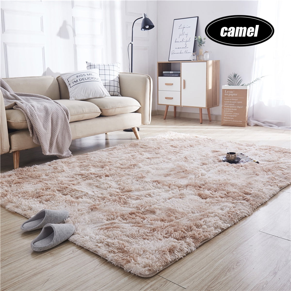 Ultra Soft Area Rugs Fluffy Carpets