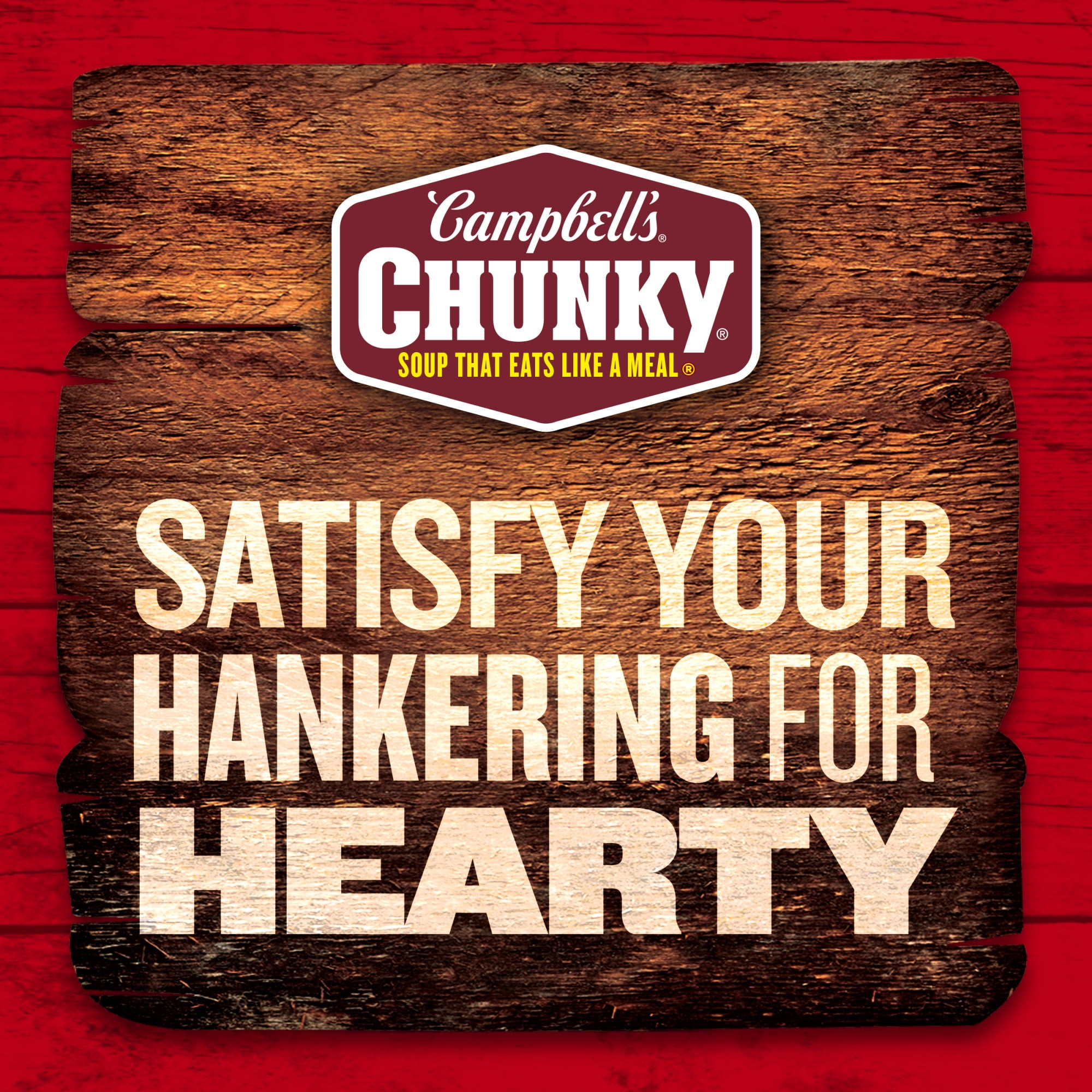 (12 pack) Campbell’s Chunky Soup, Savory Pot Roast Soup, 18.8 oz Can