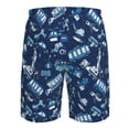 thumbnail image 6 of Naloa Blue Bus Men's Beach Shorts, Surfing shorts, Swim trunks, Quick Dry Swim Trunks for Surfing Beach Fun - XX-Large, 6 of 9