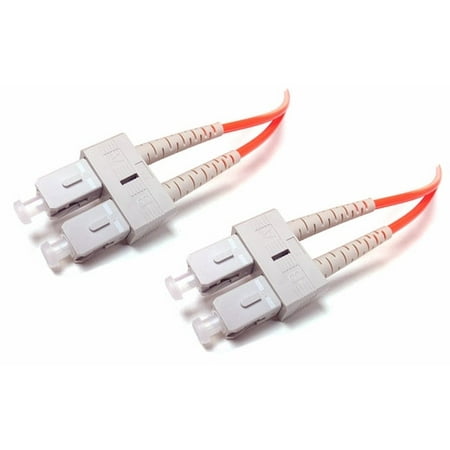 Go 10' Fiber Optic - Battleborn Duplex Multimode 62.5 125 micron Fiber Optic Patch Cable Cord SC/SC 3 Meter 10 ft