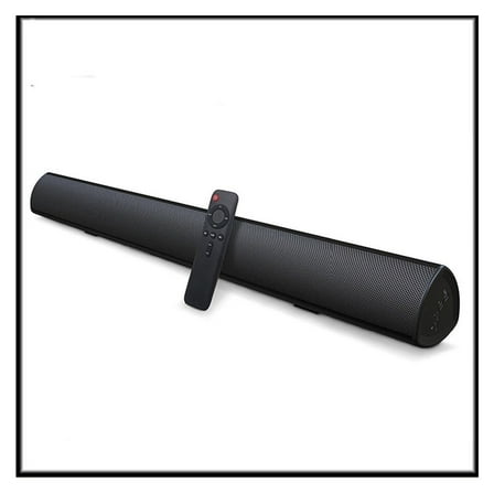 100W Home Theater Sound System 2.0 Soundbar TV Bluetooth Speaker Support Optical Sound Bar With Subwoofer For TV ,Impactful Volume Boost