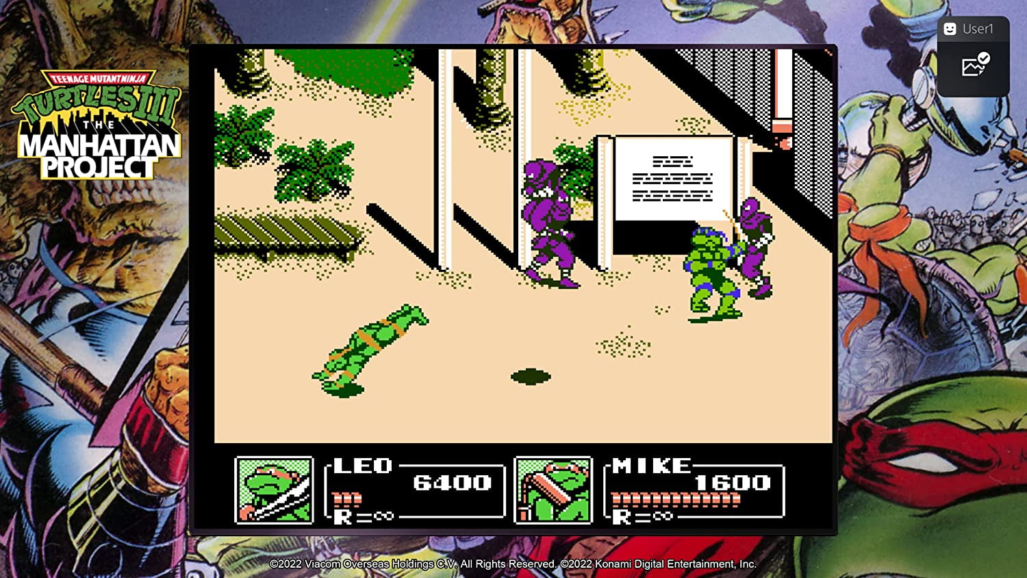 Teenage Mutant Ninja Turtles: Cowabunga Collection - Nintendo 