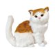 thumbnail image 5 of Figura de gato realista figura de gato foto de juguete, lindo animal relleno de réplica de mascotas para el hogar, coche, sala de estar Estilo B, 5 of 8