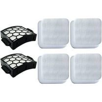 Filter Replacement for Shark Rotator Navigator Lift-Away ADV DuoClean PowerFins Upright Vacuum LA502, LA322, LA301, LA300, Part XFFK320, XHF320, 4 Foam, 4 Felt, 2 HEPA