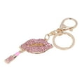 thumbnail image 3 of Women Keychain Creative  Rhinestone Lips Keychain Alloy Pendant Cute Bling Bling Keychain Valentine Gift for Women and Men, 3 of 8