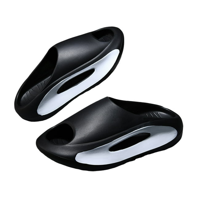 Mepaouo Unisex Sports Chunky Dad Sandals Women Men Arch Support Mules Clogs Peep Toe Recovery Slides