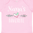 thumbnail image 4 of Inktastic Nana's Favorite- Heart Grandchild Boys or Girls Baby Bodysuit, 4 of 5
