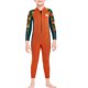 thumbnail image 1 of Greeniant Traje de buceo DIVE SAIL cuello elástico cálido mantenimiento 3 capas colorido impermeable bajo el agua playa jugando niños traje de Deportes acuáticos Naranja SG Greeniant OD003306-09, 1 of 6