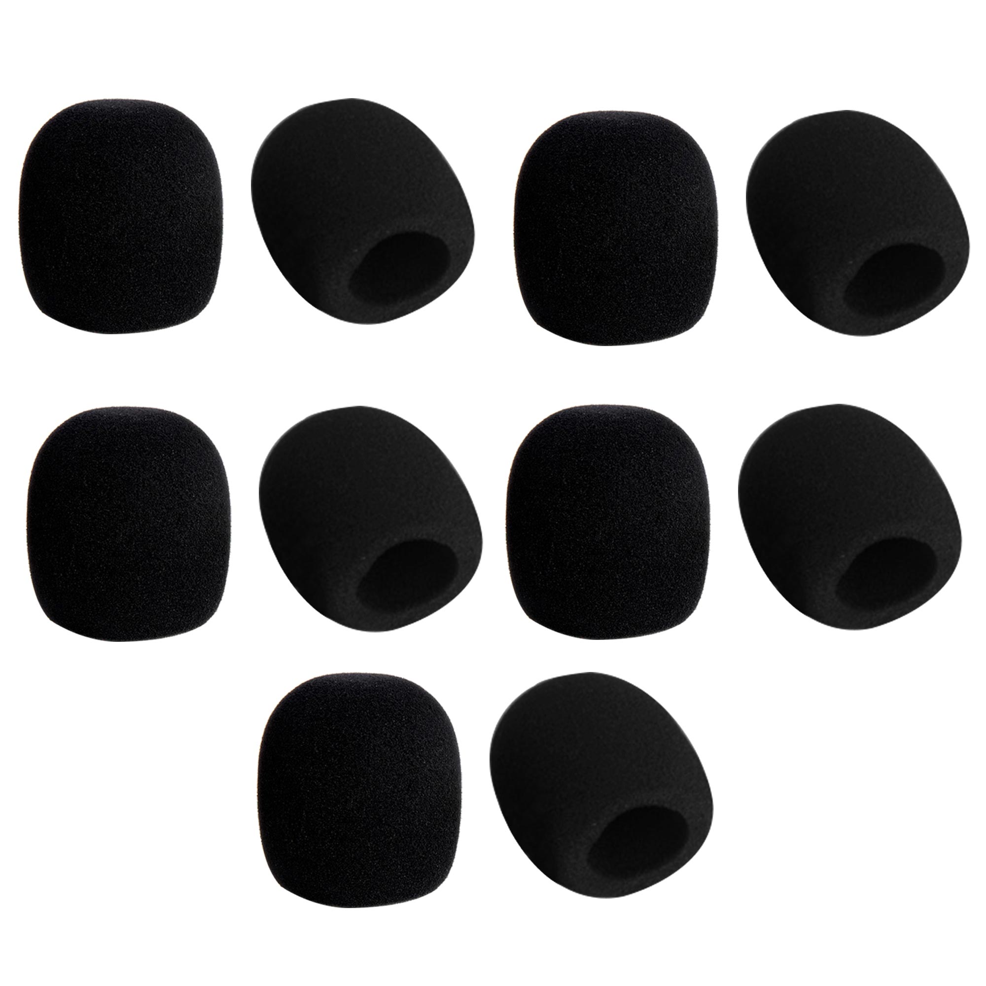 10 Sponge Microphone cover, Mic Foam Cover for Handheld Karaoke Mic