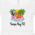 thumbnail image 4 of Inktastic Tampa Bay Florida Flamingo Girls Baby Dress, 4 of 5