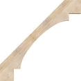 thumbnail image 3 of 3 1/2"W x 44"D x 44"H Merced Smooth Knee Brace, Douglas Fir, 3 of 4