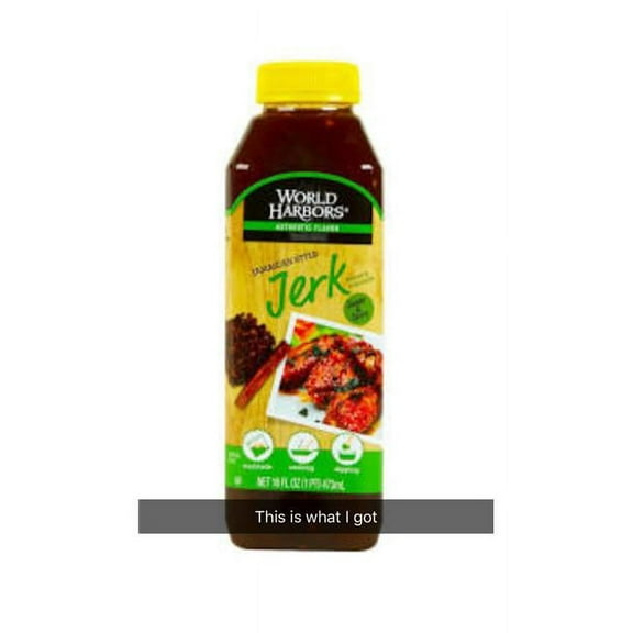 WORLD HARBORS WH-003 MARINADE JAMAICAN JERK 16 OZ