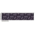 thumbnail image 3 of Ambesonne Feather Fabric by the Yard Upholstery, Romantic Zentangle, 5 Yards, Pale Eggplant Lilac, 3 of 5