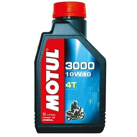 3000 10w40, 1-Gal, High detergent and dispersive properties for engine cleanliness By