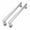 Right Angle Polished-18 inch - 1.25 inch Dia, variant on Bathtub Rail Bar Brushed Nickel Knurled 18 inch - 1.25 inch Dia Safety Support for Seniors