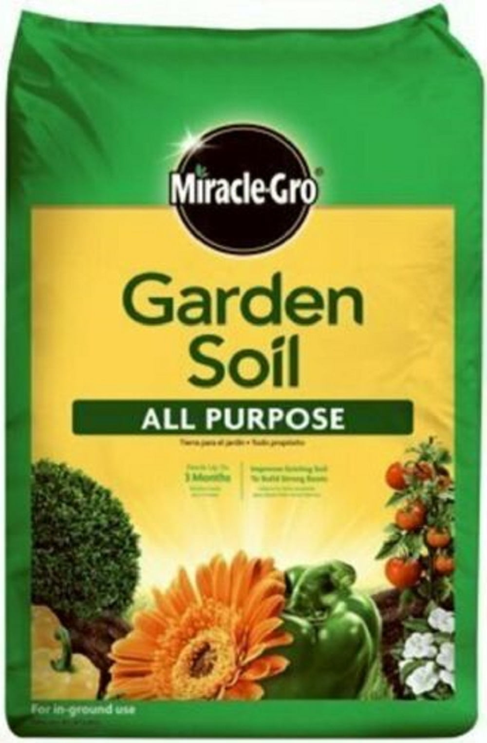 Miracle Gro Garden Soil All Purpose Walmart Com