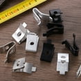 thumbnail image 6 of Uxcell 20 Pcs Shelf Bracket Clips, Cabinet Shelf Clips Shelving Clips, Adjustable Shelf Brackets Shelf Support Clips for Kitchen Shelving Wire Rack, Metal Alloy Silver, 6 of 6