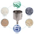 thumbnail image 5 of ZHAOCHENG Sierra de corona de diamante de 80 mm, broca de diamante con guía central, sierra de corona para azulejos con revestimiento de diamante para cortar vidrio, azulejos y cerámica, M, 5 of 5